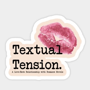 Textual Tension Sticker